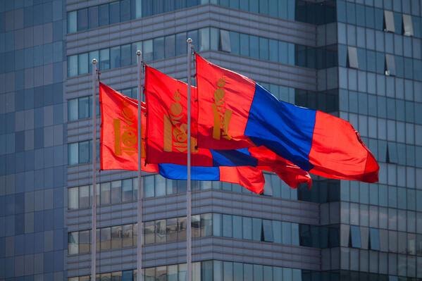 Mongolian flag