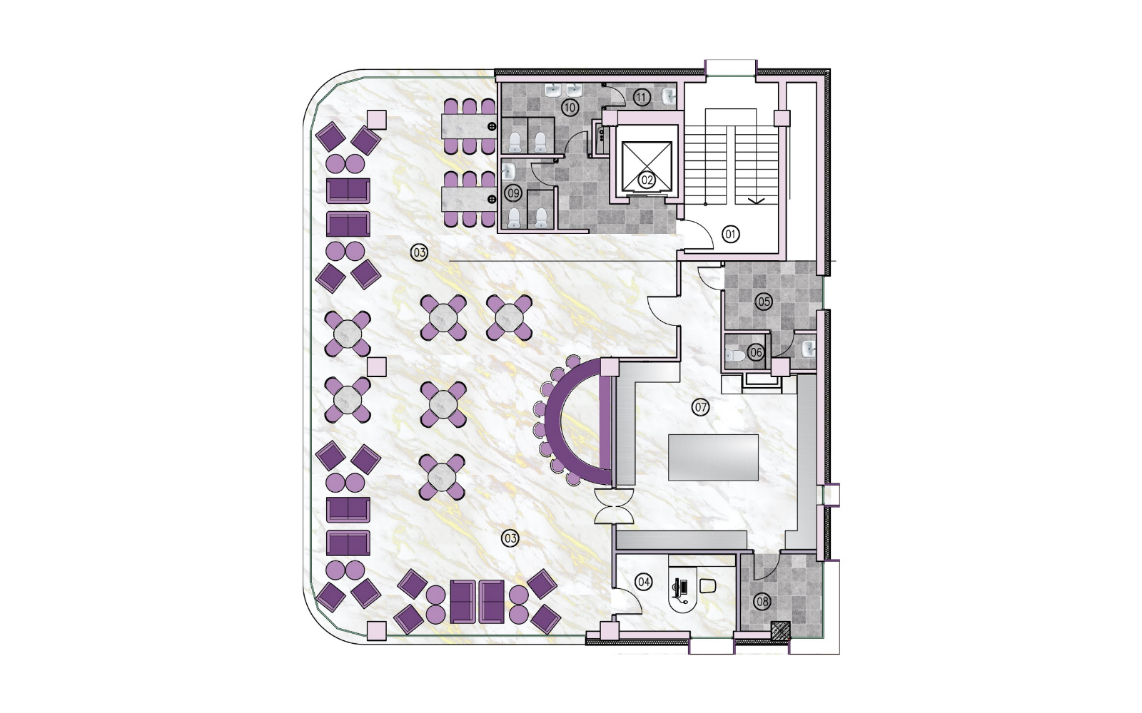 Oasis Galleria - Layout F4