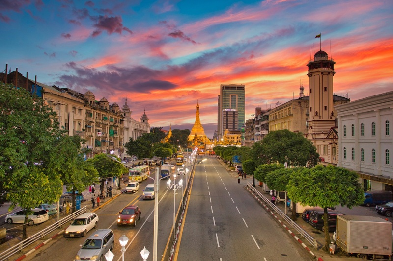 Yangon City, Myanmar