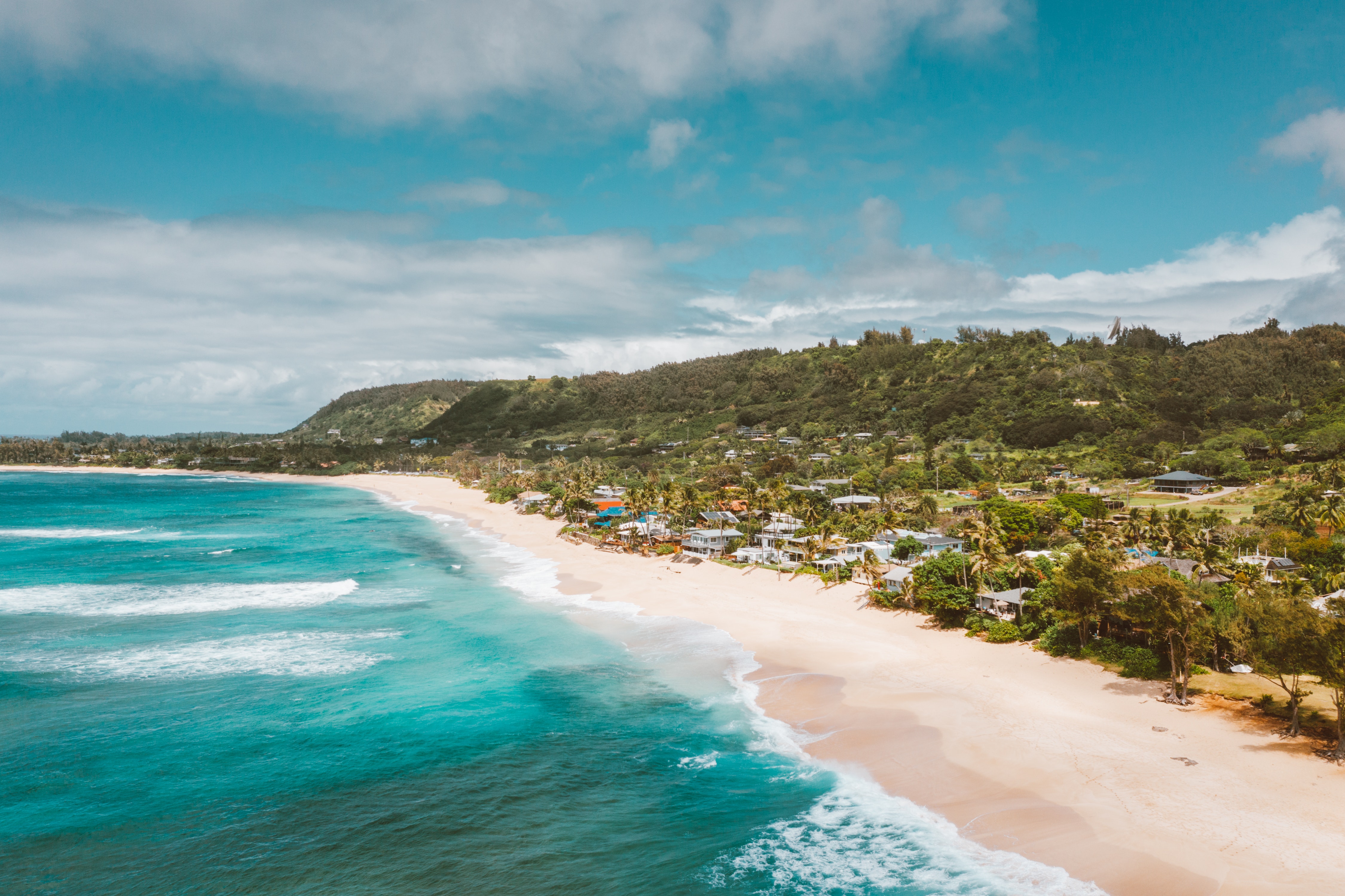 built beach properties
