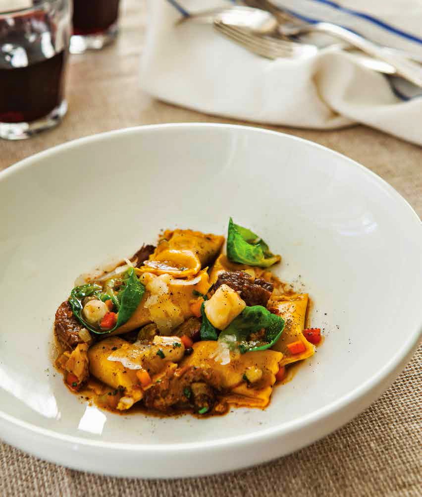 chestnut agnolotti