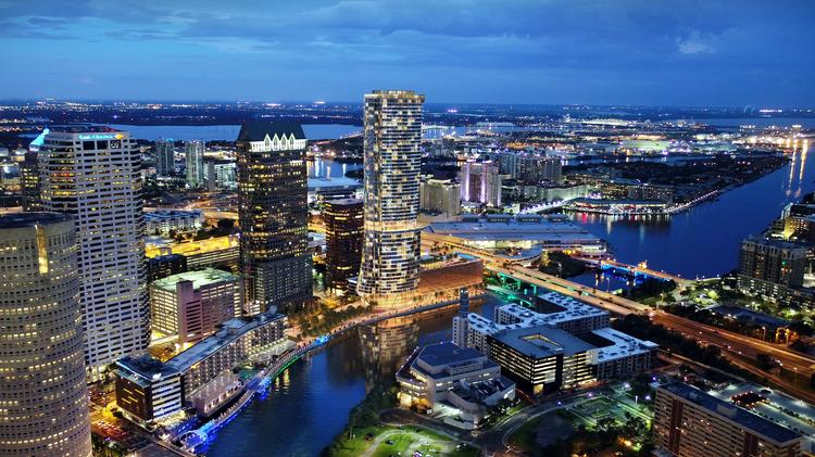 Ongoing Downtown Development in Tampa, Florida